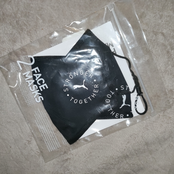🆕 Puma | 2 Pack Face Masks Stronger Together Adjustable & Washable Face Masks - Picture 1 of 4